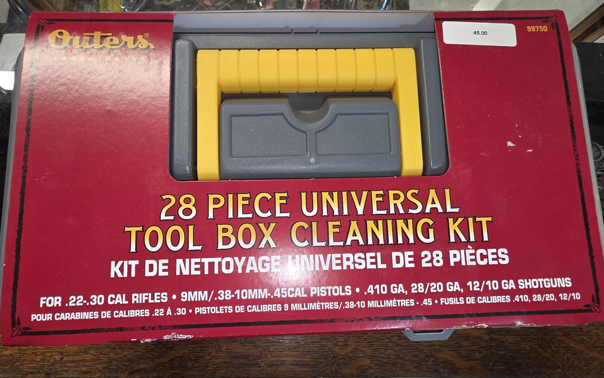 Outers Toolbox Gun Cleaning Kit