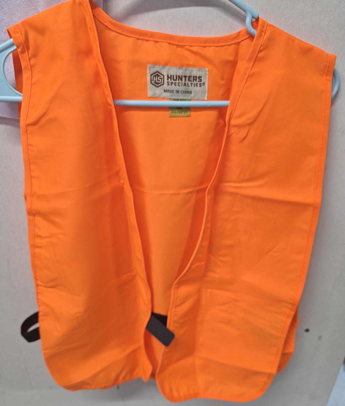 Hunter Specialties Hunter Orange Safety Vest – One Size Fits All