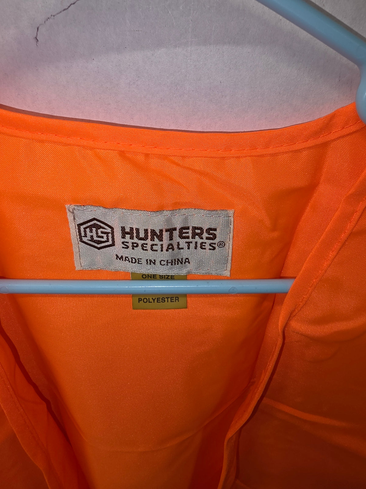 Hunter Specialties Hunter Orange Safety Vest – One Size Fits All