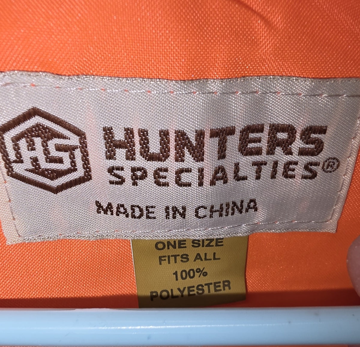 Hunter Specialties Hunter Orange Safety Vest – One Size Fits All
