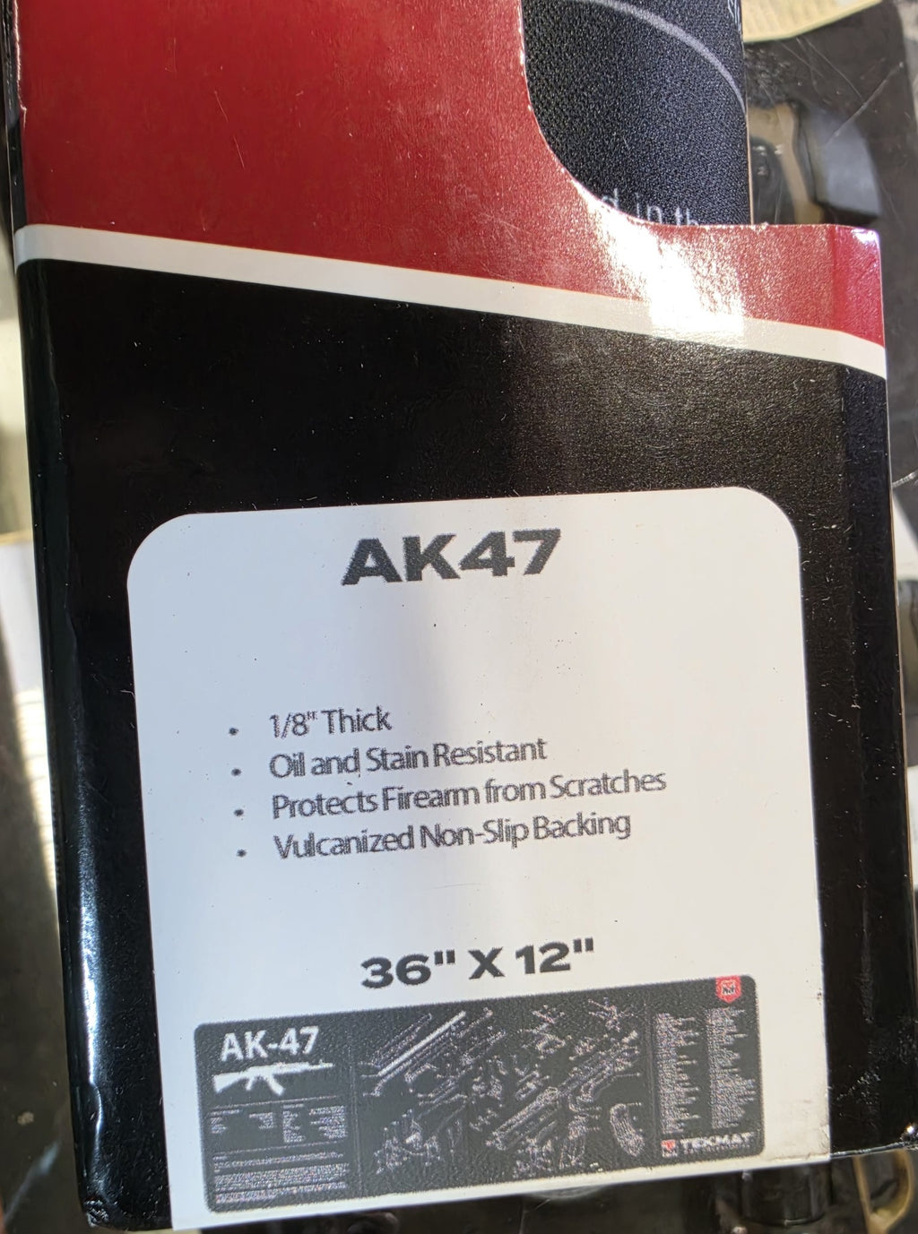 TekMat AK-47 Gun Cleaning Mat – 36 × 12 Inches